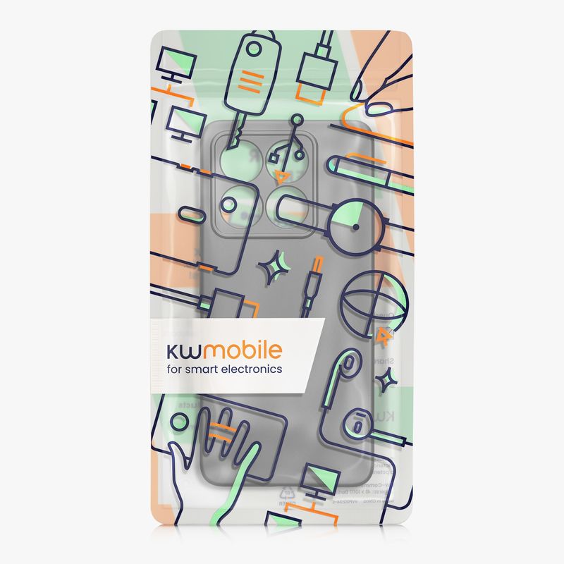 Laptop, Telefoane si Tablete - Telefoane mobile si accesorii - Accesorii Telefoane - Huse telefoane - Husa Kwmobile pentru Xiaomi 14T, anti-alunecare, protectie la zgarieturi, silicon, gri - Infinity.ro