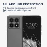 Laptop, Telefoane si Tablete - Telefoane mobile si accesorii - Accesorii Telefoane - Huse telefoane - Husa Kwmobile pentru Xiaomi 14T, anti-alunecare, protectie la zgarieturi, silicon, gri - Infinity.ro