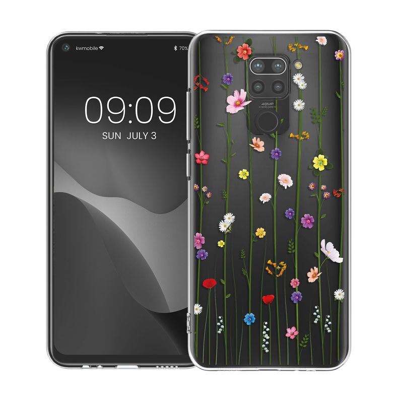 Laptop, Telefoane si Tablete - Telefoane mobile si accesorii - Accesorii Telefoane - Huse telefoane - Husa Kwmobile pentru Xiaomi Redmi Note 9, protectie la socuri, protectie la zgarieturi, silicon, multicolor - Infinity.ro
