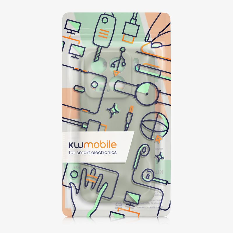 Laptop, Telefoane si Tablete - Telefoane mobile si accesorii - Accesorii Telefoane - Huse telefoane - Husa Kwmobile pentru Xiaomi 15, anti-alunecare, silicon, verde - Infinity.ro