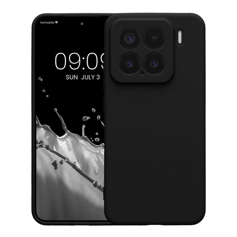 Laptop, Telefoane si Tablete - Telefoane mobile si accesorii - Accesorii Telefoane - Huse telefoane - Husa Kwmobile pentru Xiaomi 15, anti-alunecare, silicon, negru - Infinity.ro