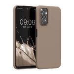 Laptop, Telefoane si Tablete - Telefoane mobile si accesorii - Accesorii Telefoane - Huse telefoane - Husa Kwmobile pentru Xiaomi Redmi Note 11/Note 11S, incarcare wireless, silicon, bej - Infinity.ro