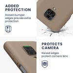 Laptop, Telefoane si Tablete - Telefoane mobile si accesorii - Accesorii Telefoane - Huse telefoane - Husa Kwmobile pentru Xiaomi Redmi Note 9S/Redmi Note 9 Pro/Redmi Note 9 Pro Max, incarcare wireless, silicon, bej - Infinity.ro