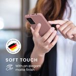 Laptop, Telefoane si Tablete - Telefoane mobile si accesorii - Accesorii Telefoane - Huse telefoane - Husa Kwmobile pentru Xiaomi Redmi Note 11 Pro/Note 11 Pro (5G)/Note 12 Pro (4G), incarcare wireless, silicon, roz - Infinity.ro