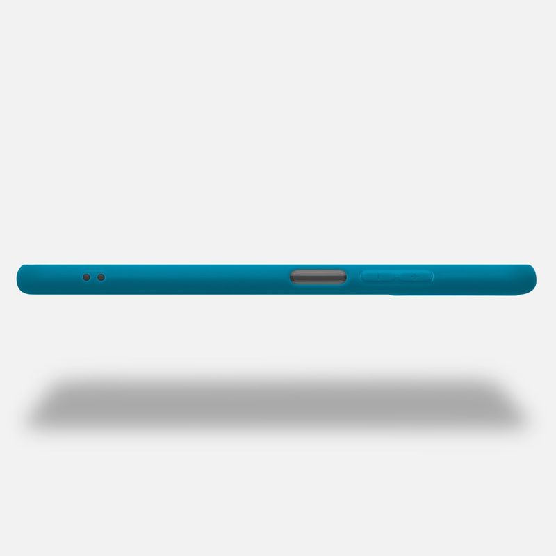 Laptop, Telefoane si Tablete - Telefoane mobile si accesorii - Accesorii Telefoane - Huse telefoane - Husa Kwmobile pentru Xiaomi Redmi Note 10/Note 10S, incarcare wireless, anti-alunecare, silicon, albastru caraibian - Infinity.ro