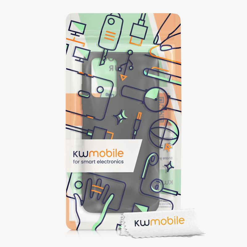 Laptop, Telefoane si Tablete - Telefoane mobile si accesorii - Accesorii Telefoane - Huse telefoane - Husa Kwmobile pentru Xiaomi Redmi 10 (2021/2022), incarcare wireless, silicon, negru - Infinity.ro