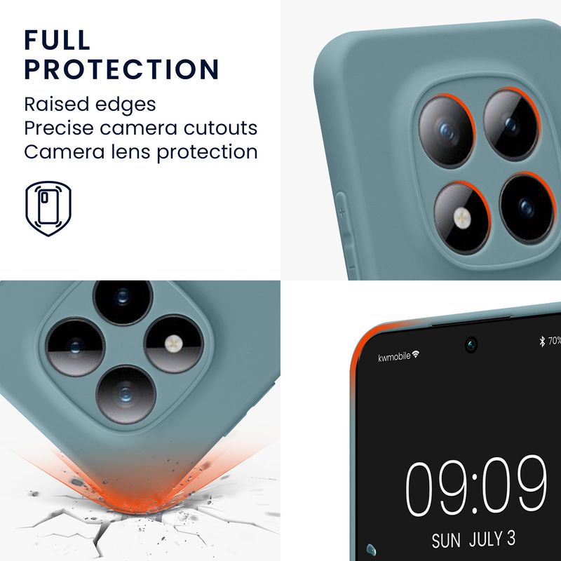 Laptop, Telefoane si Tablete - Telefoane mobile si accesorii - Accesorii Telefoane - Huse telefoane - Husa Kwmobile pentru Xiaomi Redmi Note 15 Pro 5G, anti-alunecare, silicon, bej - Infinity.ro