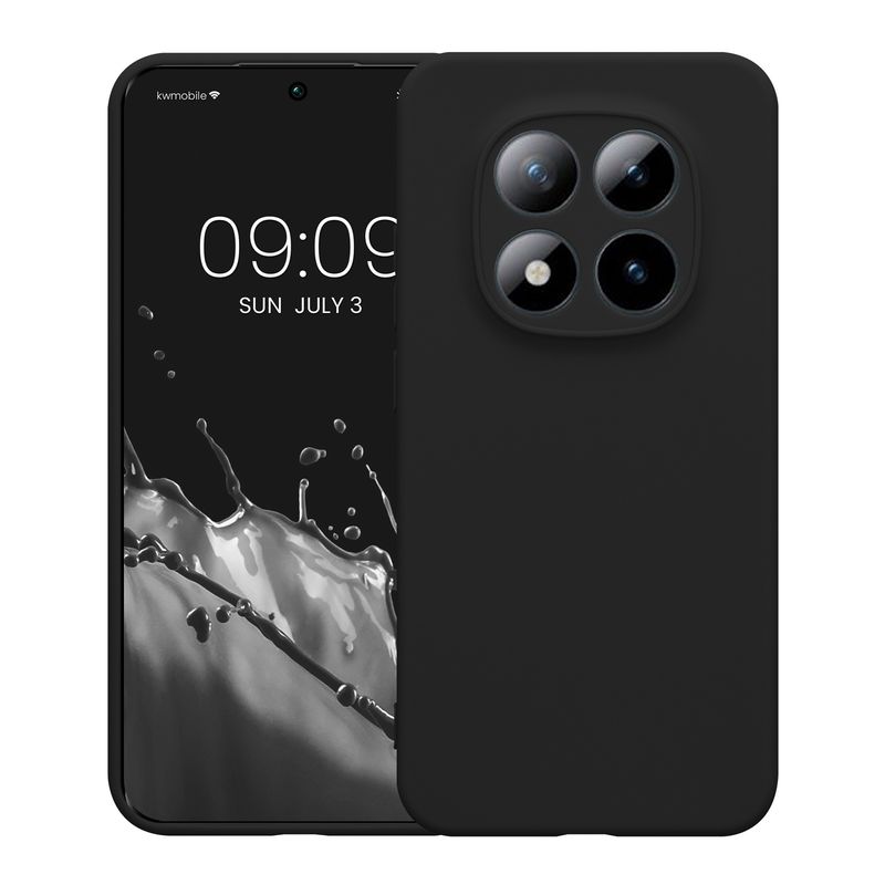 Laptop, Telefoane si Tablete - Telefoane mobile si accesorii - Accesorii Telefoane - Huse telefoane - Husa Kwmobile pentru Xiaomi Redmi Note 15 Pro 5G, anti-alunecare, silicon, negru - Infinity.ro
