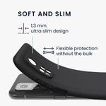 Laptop, Telefoane si Tablete - Telefoane mobile si accesorii - Accesorii Telefoane - Huse telefoane - Husa Kwmobile pentru Xiaomi Mi 10T (5G)/Mi 10T Pro (5G), incarcare wireless, anti-alunecare, silicon, negru - Infinity.ro