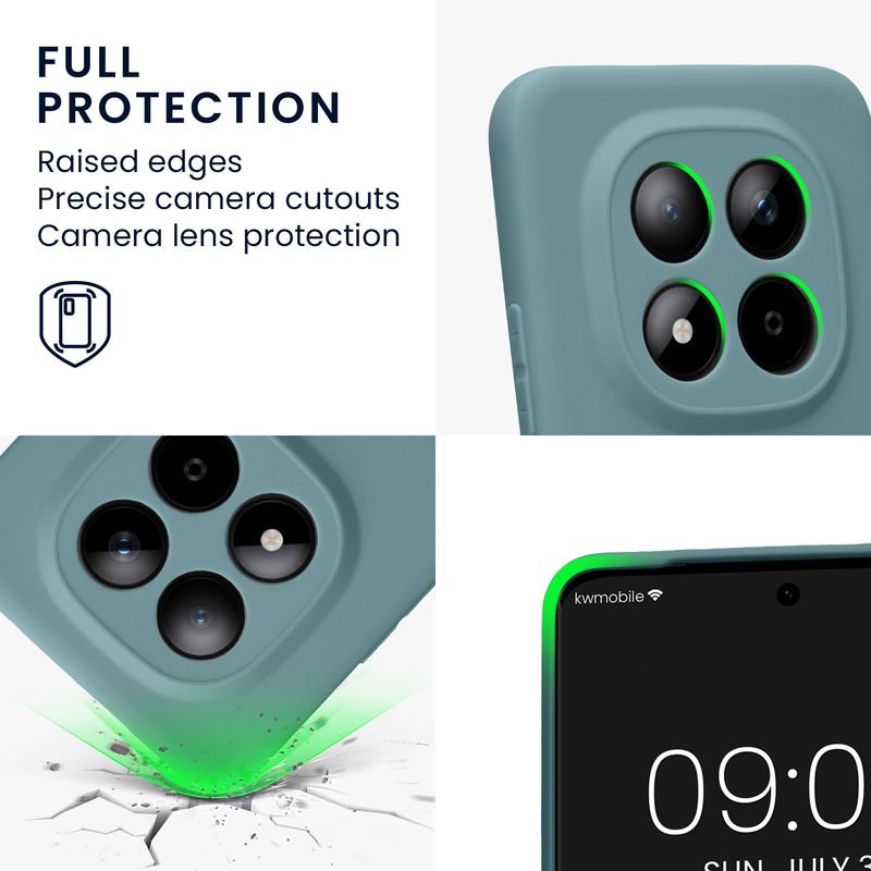 Laptop, Telefoane si Tablete - Telefoane mobile si accesorii - Accesorii Telefoane - Huse telefoane - Husa Kwmobile pentru Xiaomi Redmi Note 15 Pro Plus 5G/Poco M8 Pro 5G, anti-alunecare, silicon, bej - Infinity.ro