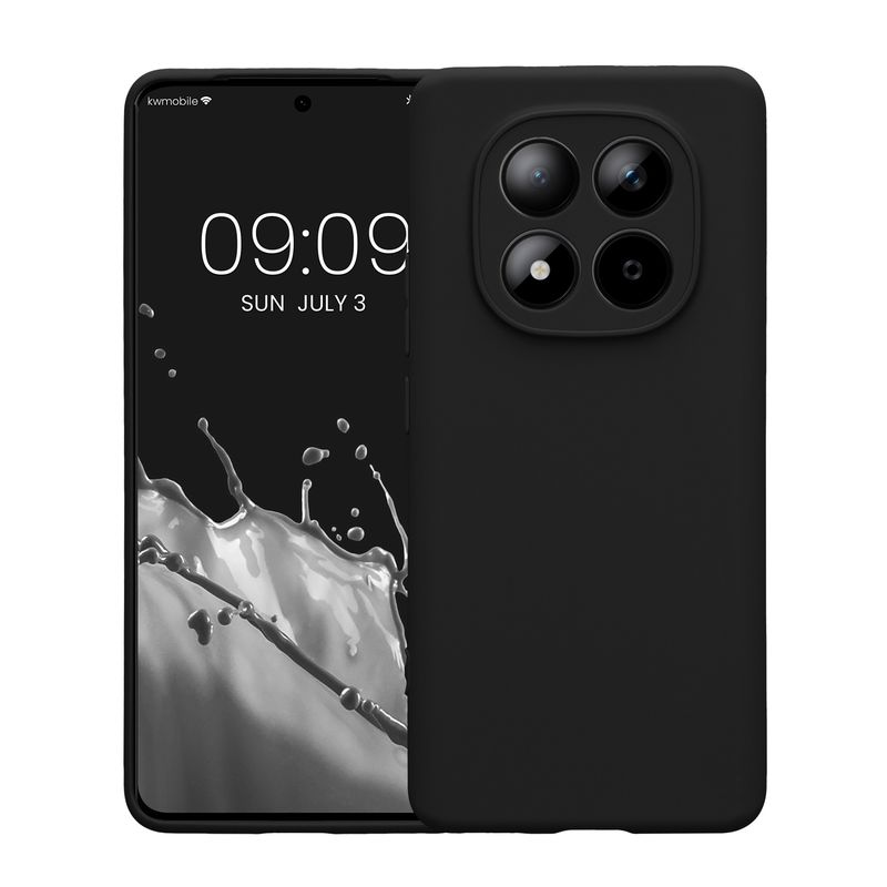Laptop, Telefoane si Tablete - Telefoane mobile si accesorii - Accesorii Telefoane - Huse telefoane - Husa Kwmobile pentru Xiaomi Redmi Note 15 4G/Redmi Note 15 5G/Poco M8 5G, anti-alunecare, silicon, negru - Infinity.ro