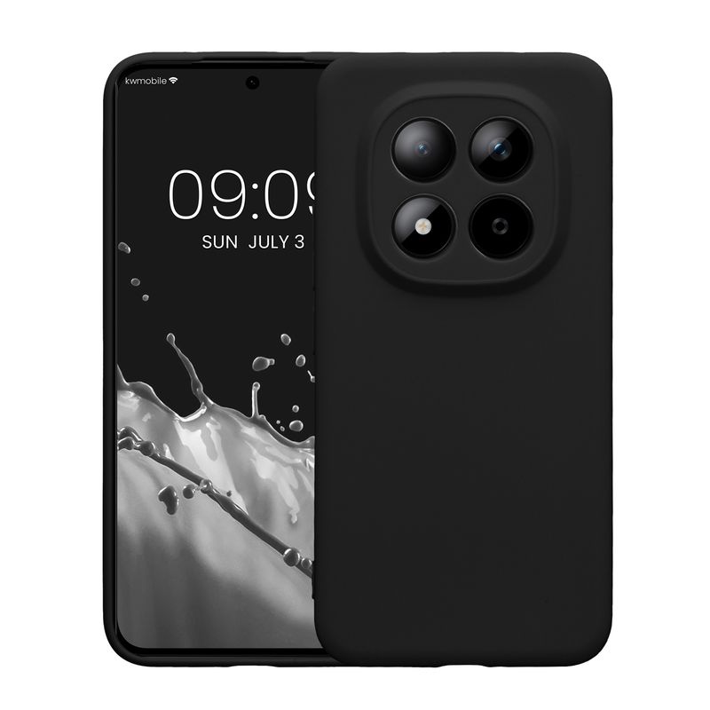 Laptop, Telefoane si Tablete - Telefoane mobile si accesorii - Accesorii Telefoane - Huse telefoane - Husa Kwmobile pentru Xiaomi Redmi Note 15 Pro Plus 5G/Poco M8 Pro 5G, anti-alunecare, silicon, negru - Infinity.ro