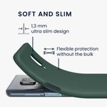 Laptop, Telefoane si Tablete - Telefoane mobile si accesorii - Accesorii Telefoane - Huse telefoane - Husa Kwmobile pentru Xiaomi Redmi Note 9S/Redmi Note 9 Pro/Redmi Note 9 Pro Max, incarcare wireless, silicon, verde - Infinity.ro
