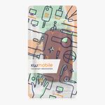 Laptop, Telefoane si Tablete - Telefoane mobile si accesorii - Accesorii Telefoane - Huse telefoane - Husa tip holster Kwmobile, protectie la socuri, neopren, textil, rosu - Infinity.ro