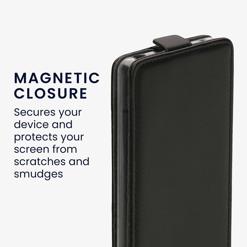 Laptop, Telefoane si Tablete - Telefoane mobile si accesorii - Accesorii Telefoane - Huse telefoane - Husa tip flip Kwmobile pentru Sony Xperia 10 VI, inchidere magnetica, piele ecologica, negru - Infinity.ro