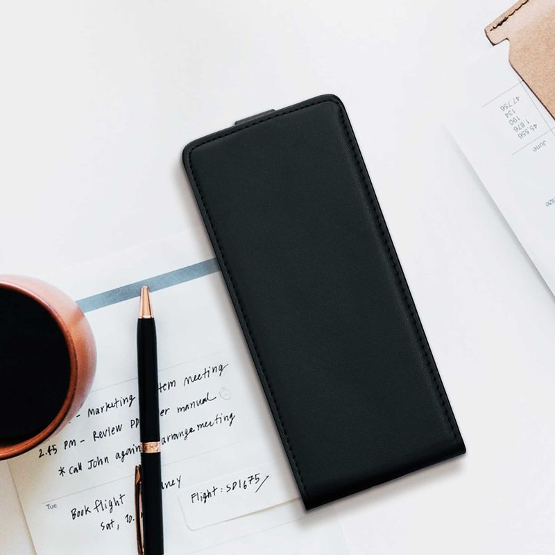 Laptop, Telefoane si Tablete - Telefoane mobile si accesorii - Accesorii Telefoane - Huse telefoane - Husa tip flip Kwmobile pentru Sony Xperia 10 VI, inchidere magnetica, piele ecologica, negru - Infinity.ro