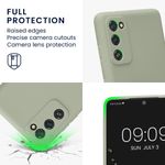 Laptop, Telefoane si Tablete - Telefoane mobile si accesorii - Accesorii Telefoane - Huse telefoane - Husa Kwmobile pentru Samsung Galaxy S20 Fan Edition/S20 Fan Edition 5G, anti-alunecare, silicon, verde - Infinity.ro