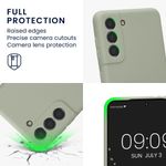 Laptop, Telefoane si Tablete - Telefoane mobile si accesorii - Accesorii Telefoane - Huse telefoane - Husa Kwmobile pentru Samsung Galaxy S21, anti-alunecare, protectie la zgarieturi, silicon, verde - Infinity.ro