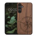 Laptop, Telefoane si Tablete - Telefoane mobile si accesorii - Accesorii Telefoane - Huse telefoane - Husa tip bumper Kwmobile pentru Samsung Galaxy A16 5G, anti-alunecare, lemn, TPU, maro - Infinity.ro