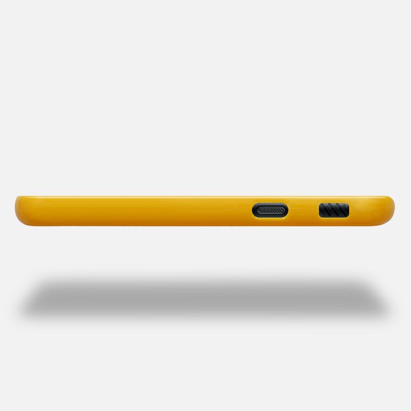 Laptop, Telefoane si Tablete - Telefoane mobile si accesorii - Accesorii Telefoane - Huse telefoane - Husa Kwmobile pentru Samsung Galaxy Xcover 4/4S, incarcare wireless, silicon, galben - Infinity.ro