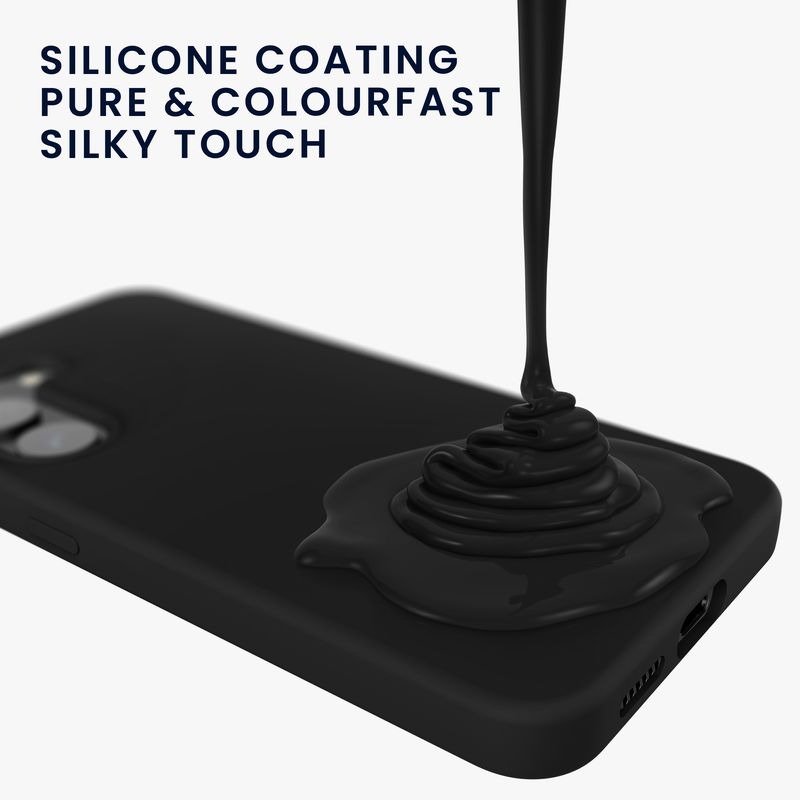 Laptop, Telefoane si Tablete - Telefoane mobile si accesorii - Accesorii Telefoane - Huse telefoane - Husa Kwmobile pentru Samsung Galaxy S25 Plus, incarcare wireless, silicon, negru - Infinity.ro