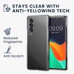 Laptop, Telefoane si Tablete - Telefoane mobile si accesorii - Accesorii Telefoane - Huse telefoane - Husa tip bumper Kwmobile pentru Samsung Galaxy Z Fold 3 5G, protectie la zgarieturi, plastic, transparent - Infinity.ro