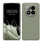 Laptop, Telefoane si Tablete - Telefoane mobile si accesorii - Accesorii Telefoane - Huse telefoane - Husa Kwmobile pentru Xiaomi Redmi Note 14 Pro+ 5G/Redmi Note 14 Pro Plus 5G, anti-alunecare, silicon, verde, gri - Infinity.ro