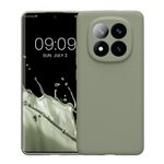 Laptop, Telefoane si Tablete - Telefoane mobile si accesorii - Accesorii Telefoane - Huse telefoane - Husa Kwmobile pentru Xiaomi Redmi Note 14 Pro+ 5G/Redmi Note 14 Pro Plus 5G, anti-alunecare, silicon, verde, gri - Infinity.ro