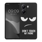 Laptop, Telefoane si Tablete - Telefoane mobile si accesorii - Accesorii Telefoane - Huse telefoane - Husa Kwmobile pentru Xiaomi Poco X7 Pro 5G, anti-alunecare, silicon, alb, negru - Infinity.ro