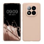 Laptop, Telefoane si Tablete - Telefoane mobile si accesorii - Accesorii Telefoane - Huse telefoane - Husa Kwmobile pentru Xiaomi Redmi Note 14 Pro+ 5G/Redmi Note 14 Pro Plus 5G, anti-alunecare, silicon, bej - Infinity.ro