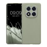 Laptop, Telefoane si Tablete - Telefoane mobile si accesorii - Accesorii Telefoane - Huse telefoane - Husa Kwmobile pentru Xiaomi Redmi Note 14 Pro 5G/Poco X7, anti-alunecare, protectie la zgarieturi, silicon, verde, gri - Infinity.ro