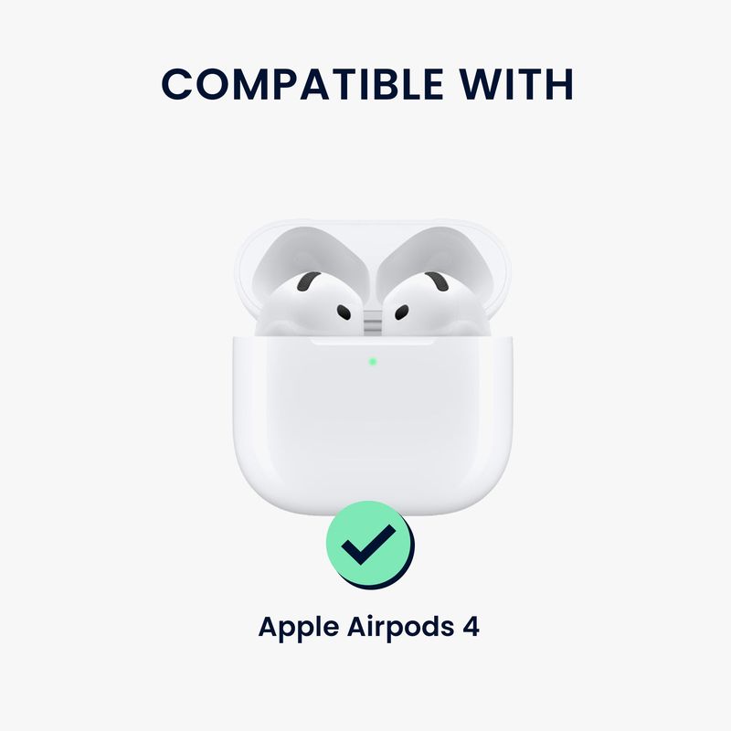 TV, Audio-Video si Foto - Portabile audio - Casti audio - Set 10 dopuri pentru casti Kwmobile pentru Apple AirPods 4, anti-alunecare, Silicon, multicolor - Infinity.ro