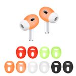 TV, Audio-Video si Foto - Portabile audio - Casti audio - Set 10 dopuri pentru casti Kwmobile pentru Apple AirPods Pro 2, anti-alunecare, Silicon, multicolor - Infinity.ro