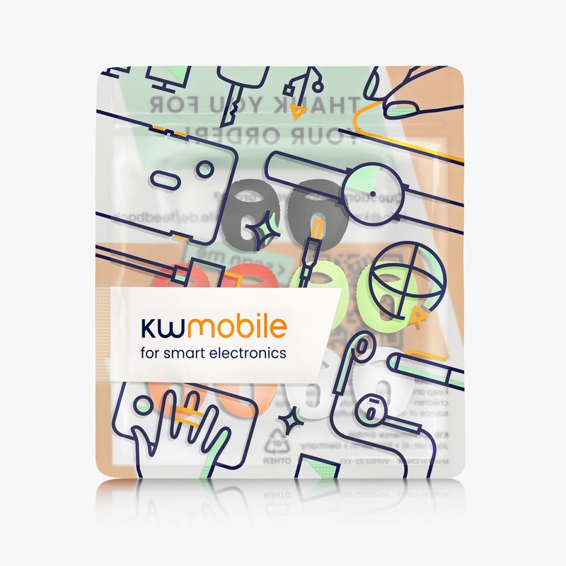 TV, Audio-Video si Foto - Portabile audio - Casti audio - Set 10 dopuri pentru casti Kwmobile pentru Apple AirPods Pro 2, anti-alunecare, Silicon, multicolor - Infinity.ro