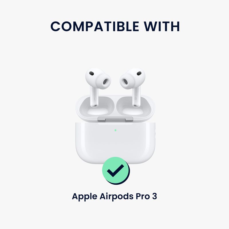 TV, Audio-Video si Foto - Portabile audio - Casti audio - Set 10 dopuri pentru casti Kwmobile pentru Apple AirPods Pro 3, anti-alunecare, Silicon, multicolor - Infinity.ro