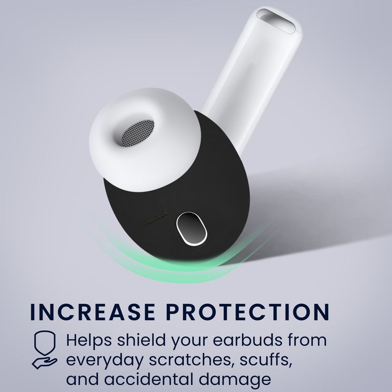 TV, Audio-Video si Foto - Portabile audio - Casti audio - Set 10 dopuri pentru casti Kwmobile pentru Apple AirPods Pro 3, anti-alunecare, Silicon, multicolor - Infinity.ro