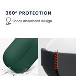 TV, Audio-Video si Foto - Portabile audio - Casti audio - Husa casti Kwmobile pentru Huawei FreeBuds SE 4 ANC, protectie la zgarieturi, Silicon, verde - Infinity.ro