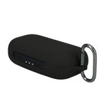 TV, Audio-Video si Foto - Portabile audio - Casti audio - Husa casti Kwmobile pentru Anker AeroFit 2 Pro, protectie la zgarieturi, Silicon, negru - Infinity.ro