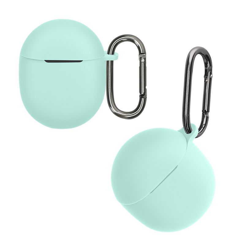 TV, Audio-Video si Foto - Portabile audio - Casti audio - Husa casti Kwmobile pentru Google Pixel Buds Pro 2, Pixel Buds Pro, protectie la zgarieturi, Silicon, verde - Infinity.ro