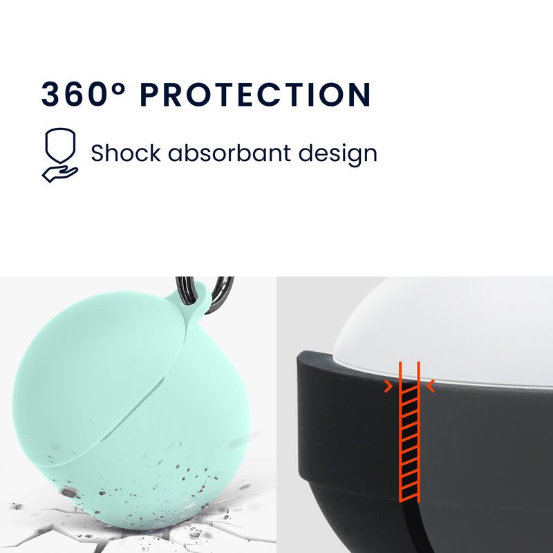 TV, Audio-Video si Foto - Portabile audio - Casti audio - Husa casti Kwmobile pentru Google Pixel Buds Pro 2, Pixel Buds Pro, protectie la zgarieturi, Silicon, verde - Infinity.ro
