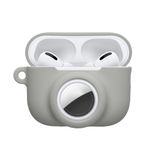 TV, Audio-Video si Foto - Portabile audio - Casti audio - Husa casti Kwmobile pentru Apple AirPods Pro 3, protectie la zgarieturi, Silicon, gri - Infinity.ro