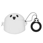 TV, Audio-Video si Foto - Portabile audio - Casti audio - Husa casti Kwmobile pentru Huawei FreeBuds SE 2, FreeBuds SE 3, prindere cu carabina, Silicon, alb, negru - Infinity.ro