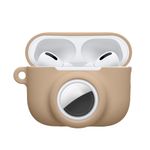 TV, Audio-Video si Foto - Portabile audio - Casti audio - Husa casti Kwmobile pentru Apple AirPods Pro 3, protectie la zgarieturi, Silicon, bej - Infinity.ro