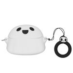 TV, Audio-Video si Foto - Portabile audio - Casti audio - Husa casti Kwmobile pentru Xiaomi Redmi Buds 6 Pro, protectie la zgarieturi, Silicon, alb, negru - Infinity.ro