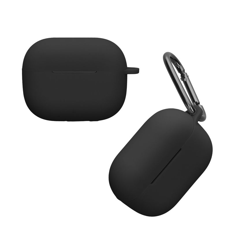 TV, Audio-Video si Foto - Portabile audio - Casti audio - Husa casti Kwmobile pentru Huawei FreeBuds SE 4 ANC, protectie la zgarieturi, Silicon, negru - Infinity.ro
