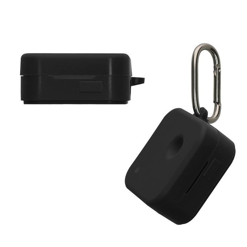 TV, Audio-Video si Foto - Portabile audio - Casti audio - Husa casti Kwmobile pentru Nothing Ear (3) (2025), protectie la zgarieturi, Silicon, negru - Infinity.ro