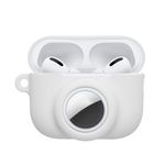 TV, Audio-Video si Foto - Portabile audio - Casti audio - Husa casti Kwmobile pentru Apple AirPods Pro 3, protectie la zgarieturi, Silicon, alb - Infinity.ro