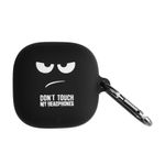 TV, Audio-Video si Foto - Portabile audio - Casti audio - Husa casti Kwmobile pentru Anker Soundcore Liberty 5, protectie la zgarieturi, Silicon, alb, negru - Infinity.ro