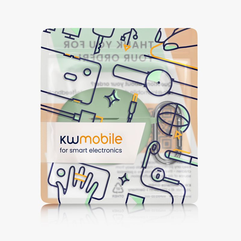 TV, Audio-Video si Foto - Portabile audio - Casti audio - Husa casti Kwmobile pentru OnePlus Buds 4, protectie la zgarieturi, Silicon, verde - Infinity.ro