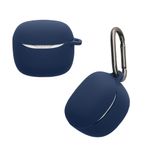 TV, Audio-Video si Foto - Portabile audio - Casti audio - Husa casti Kwmobile pentru JBL Tune Flex 2, protectie la zgarieturi, Silicon, albastru - Infinity.ro